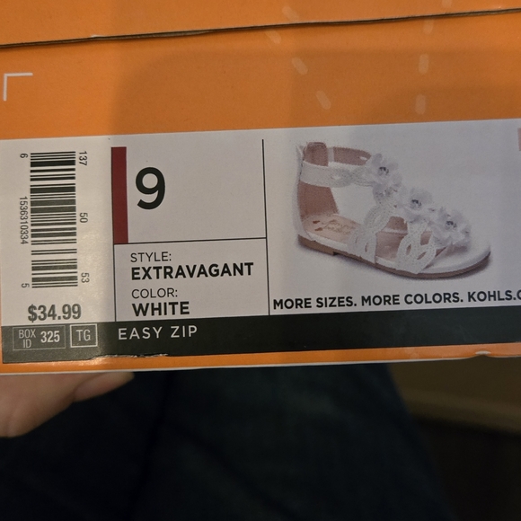 Jumping Beans Extravagant Gladiator Sandals - Picture 7 of 7